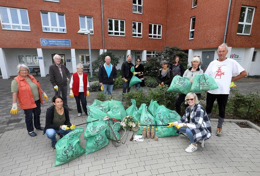 Stadtleben Ellener Hof World Cleanup Day 2020